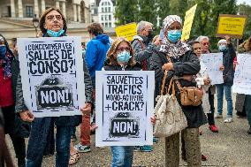 Rally against drug-related nuisances - Paris