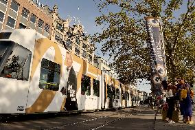 Zurich Film Festival - A Tram Promoted No Time To Die