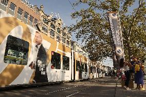 Zurich Film Festival - A Tram Promoted No Time To Die