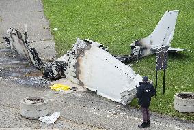 Plane crash in Montreal's Isle Ste-Helene