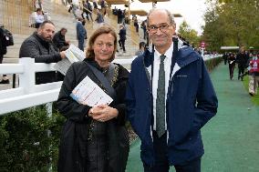 VIPs Attend Prix Qatar Arc de Triomphe - Paris