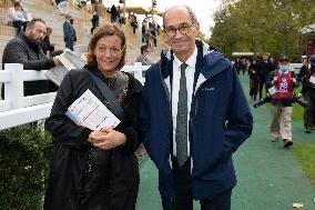 VIPs Attend Prix Qatar Arc de Triomphe - Paris