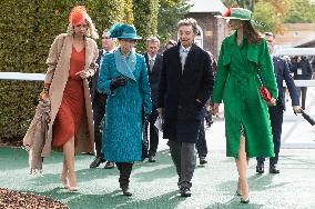 Princess Anne at Prix Qatar Arc de Triomphe - Paris