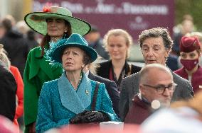 Princess Anne at Prix Qatar Arc de Triomphe - Paris