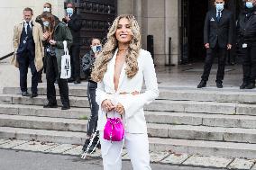 PFW - Arrivals At L'oreal Show During Paris Fashion Week - NB