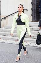 PFW - Arrivals At L'oreal Show During Paris Fashion Week - NB