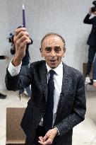 Eric Zemmour signing session of his new book - Paris
