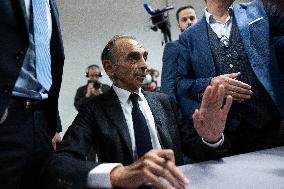 Eric Zemmour signing session of his new book - Paris