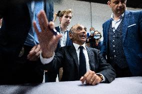 Eric Zemmour signing session of his new book - Paris