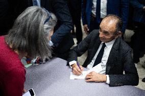 Eric Zemmour signing session of his new book - Paris