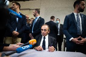 Eric Zemmour signing session of his new book - Paris