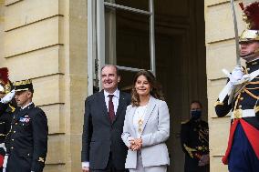 French Prime Minister Meets Colombian Vice President - Paris
