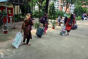 Students Return To The Residential Halls After 1.5 Years - Dhaka