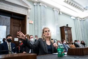 Facebook Whistle Blower Frances Haugen Testifies - DC