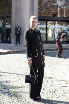 PFW - Miu Miu - Arrivals - Paris Fashion Week - Womenswear Spring Summer 2022 - NB