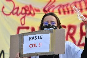 Midwives Protest - Paris