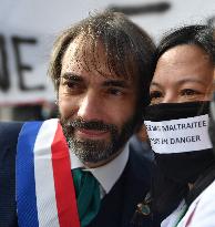 Midwives Protest - Paris