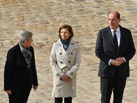 National Tribute Ceremony To Hubert Germain - Paris