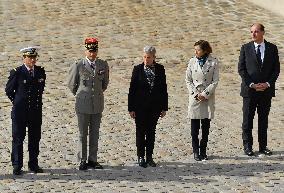 National Tribute Ceremony To Hubert Germain - Paris