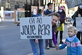 Rally at the initiative of metoo theater - Paris