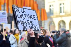 Rally at the initiative of metoo theater - Paris