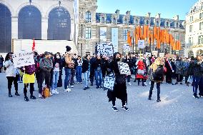 Rally at the initiative of metoo theater - Paris