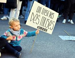 Rally at the initiative of metoo theater - Paris