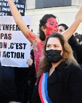 Rally at the initiative of metoo theater - Paris