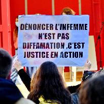 Rally at the initiative of metoo theater - Paris