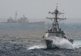 Russia Says Ship Intercepted US Destroyer In Sea Of Japan