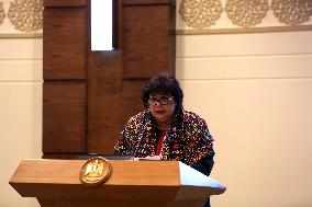 EGYPT-CAIRO-INT'L BOOK FAIR-CULTURE MINISTER-PRESS CONFERENCE