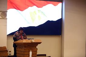 EGYPT-CAIRO-INT'L BOOK FAIR-CULTURE MINISTER-PRESS CONFERENCE