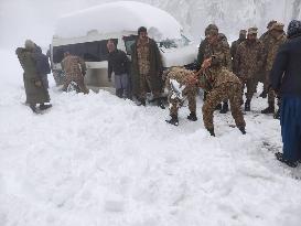 PAKISTAN-MURREE-HEAVY SNOW-DEATH