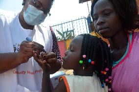 UGANDA-KAMPALA-POLIO IMMUNIZATION