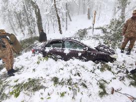 PAKISTAN-MURREE-HEAVY SNOW-DEATH