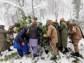 PAKISTAN-MURREE-HEAVY SNOW-DEATH