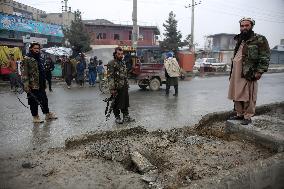 AFGHANISTAN-KABUL-ROADSIDE BOMB BLAST