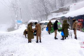 PAKISTAN-MURREE-HEAVY SNOW-DEATH