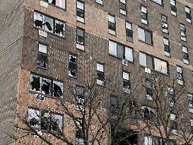 U.S.-NEW YORK CITY-APARTMENT BUILDING-FIRE
