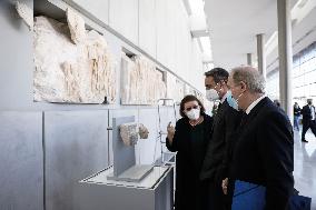 GREECE-ATHENS-PM-PARTHENON SCULPTURES-REUNIFICATION