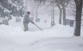 CANADA-GREATER TORONTO AREA-MISSISSAUGA-WINTER STORM