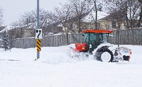 CANADA-GREATER TORONTO AREA-MISSISSAUGA-WINTER STORM