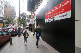 LEBANON-BEIRUT-FINANCIAL CRISIS-STORES-SHUTTING DOWN