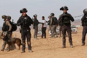 ISRAEL-SA'WE AL-ATRASH-NEGEV DESERT-BEDOUINS-PROTEST