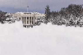 U.S.-WASHINGTON, D.C.-SNOWSTORM