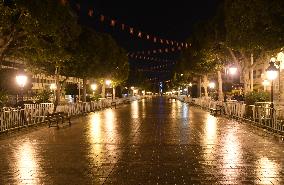 TUNISIA-TUNIS-COVID-19-CURFEW