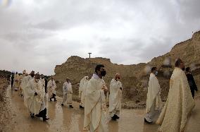 JORDAN-JORDAN RIVER-BAPTISM SITE-PILGRIMAGE