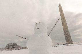 U.S.-WASHINGTON, D.C.-SNOWSTORM