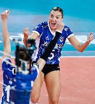 (SP)CHINA-GUANGDONG-JIANGMEN-VOLLEYBALL-WOMEN'S SUPER LEAGUE-SHANGHAI VS JIANGSU (CN)