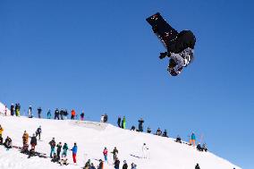 (SP) SWITZERLAND-LAAX-SNOWBOARD WORLD CUP-SLOPESTYLE FINAL